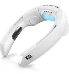 首掛け扇風機 ネッククーラー 【風量無段階調節&冷却プレート2025年夏新型】