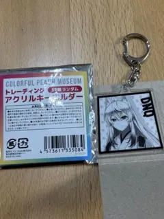 カラフルピーチ　展示会　アクリルキーホルダー　どぬく