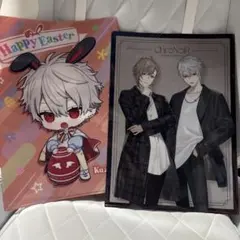 ファミマ にじさんじ ChroNoiR クロノワ 叶 葛葉 A4クリアファイル