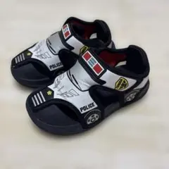 トミカ　パトカー　キッズサンダル　16cm