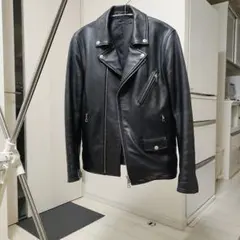 ★レイジブルー★RAGEBLUE★ライダースジャケット　ラムレザー　ブラック Ｍ