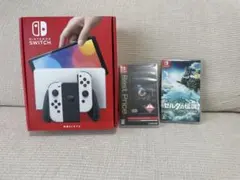 Nintendo Switch 有機ELモデル + ゲームソフト+SDカード付き