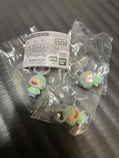 クレヨンしんちゃん　めじるしアクセサリー2〜パステルカラー〜　マサオくん3点