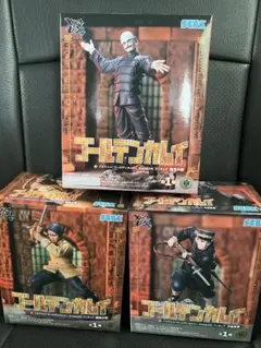 ゴールデンカムイ XrossLinkフィギュア 鯉登少尉 月島軍曹 鶴見中尉