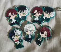 ウィンドブレーカー ラバーキーホルダー 5個セット