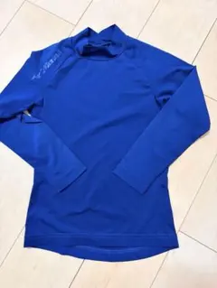 Mizuno ミズノ　長袖アンダーシャツ サイズ130 青　ロイヤルブルー　薄手