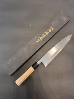 堺實光 先丸 刺身 包丁 7寸 白ニ鋼 水牛角 - メルカリ