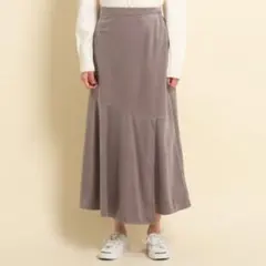 起毛 ロングスカート