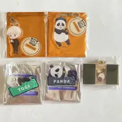 呪術廻戦　狗巻棘　パンダ　アクリルキーホルダー　アクリルスタンド　アクリルバッジ