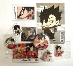 ハイキュー 黒尾鉄朗 まとめ売り 極楽湯コラボ 缶バッジ 肩ズン