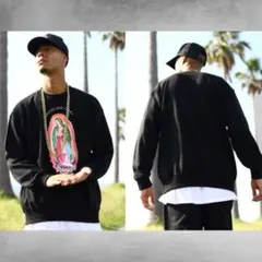 ACEFLAG hiphop マリア スケボー トレーナー スウェット