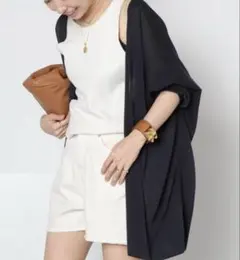 Deuxieme Classe shake code カーディガン　ネイビー