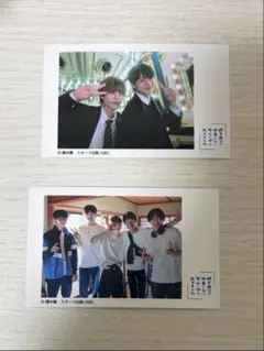 修学旅行で仲良くないグループに入りました チェキ風カード 集合 修仲