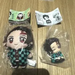 新品未使用 鬼滅の刃ガチャ炭治郎マスコット、肩ズンシリーズ
