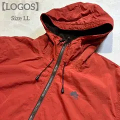 【LOGOS】ロゴス マウンテンパーカー 裏起毛 アウトドア XL 撥水