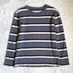 00s old uniqlo 短丈ボーダーロンT y2k archive