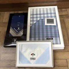 新品PLAYBOY & pierre cardin &アーノルドパーマーハンカチ