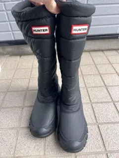 HUNTER スノーブーツ ブラック UK5/US7/EU38