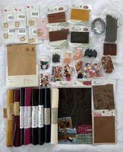 カットクロス　ベルト　合皮　金具 など色々 セット売り