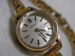 セイコー　スペシャル23石　レディース　手巻き　金張り　動作品