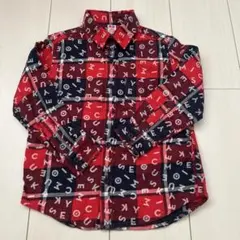 UNIQLO Disney チェック柄シャツ 110