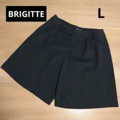 BRIGITTE ブラック ハーフキュロットパンツ　11号　東京スタイル