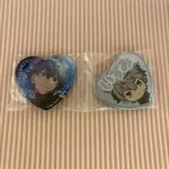 【未開封】あんスタ 瀬名泉 一番くじ ハート型缶バッジセット