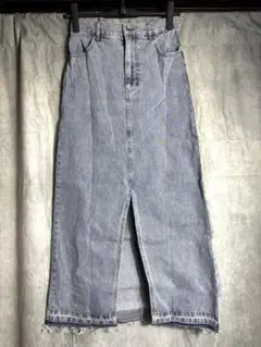 MURUA フロントスリット デニムスカート