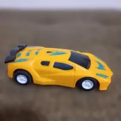 【新品】チョロQ　プルバックカー　車　イエロー　黄色