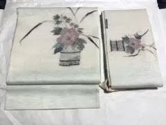 絽 夏帯 作り帯 付け帯のサムネイル