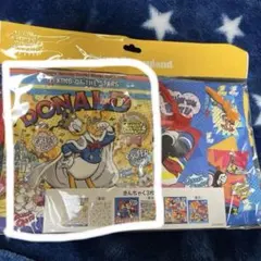 ディズニー　ドナルド　クワッキーダックシティ　巾着　一種類のみ　新品未使用