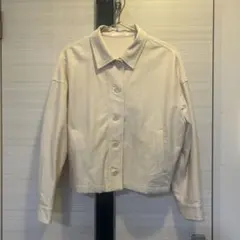 ほぼ未使用 UNIQLO アイボリー ジャケット