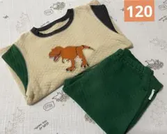 ユニクロ　キルトパジャマ　アニア　120cm