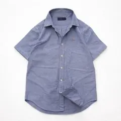ラルフローレンオックスフォードダウンボタンデニム半袖シャツナイガイ90ss150