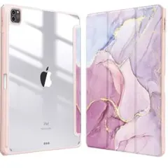 【新品未使用】iPad Pro 12.9インチ ケース マーブルピンク