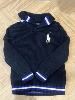 Polo Ralph Lauren ネイビーセーター 6 120