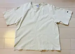 アメリカ製 Champion チャンピオン T1011 半袖Tシャツ ベージュ