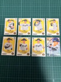 2026BBMルーキーエディション 阪神タイガース レギュラーカード8種