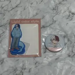 轟焦凍　アクリルスタンド　缶バッジ