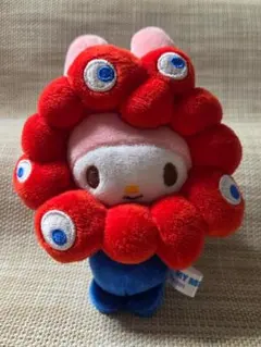 サンリオ×ミャクミャク なりきりぬいぐるみBC マイメロ カラビナ付き