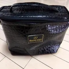 Rene-Cell ブラックポーチ 仕切り付き