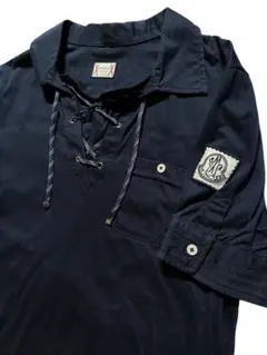 国内正規品！希少！極美品！モンクレール ポロシャツ ネイビー Sのサムネイル