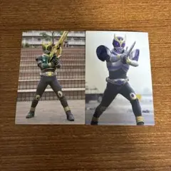 仮面ライダーチップス カード 2枚セット 仮面ライダークウガ
