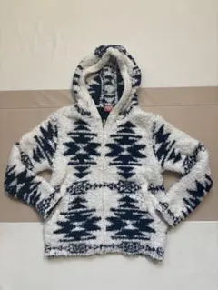 フード付きジップパーカー