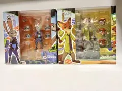 海洋堂 MOVIE REVO ズートピア フィギュアセット ジュディ& ニックのサムネイル