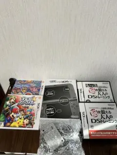 New Nintendo 3DS LL メタリックブラック 付属品多数