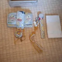 和装小物セット 鶴 亀甲文様 白無垢 花嫁衣裳 - メルカリ