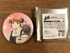 ヤマダ電機　銀魂　缶バッジ　神楽