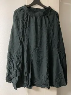 AMERICAN HOLIC フレアスカート 裏地付き M モスグリーンのサムネイル