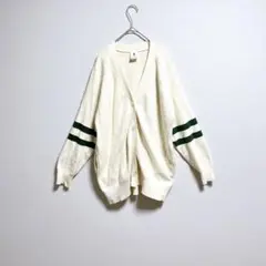 ニコアンド　カーディガン　セーター　男女兼用　ゆるダボ　シンプル　オーバーサイズ